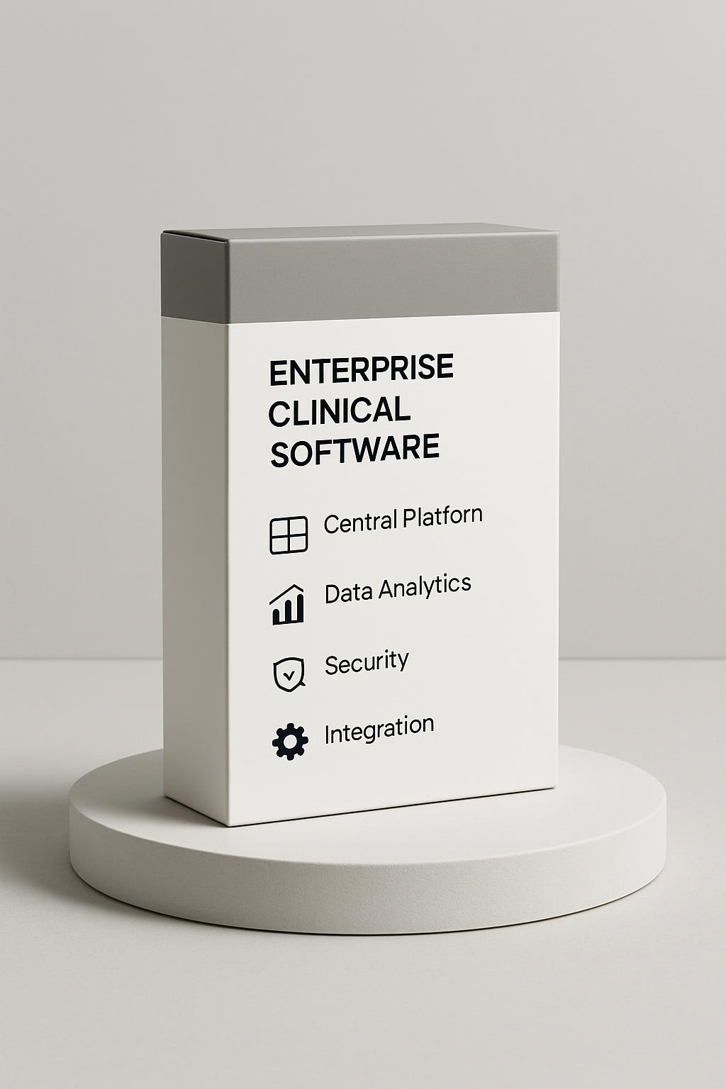Enterprise Clinical Software. Central Platform, Data Analytics, Security, Integration.